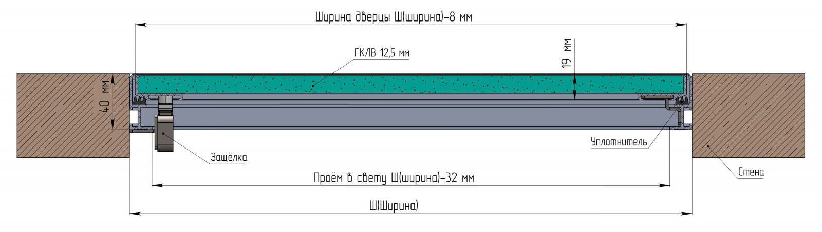 Люк под покраску Мастер-С (Алкрафт) - Схема по установке